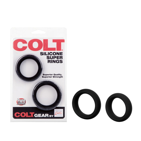 Silicone Super Rings Black