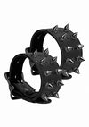 Ouch! Skulls & Bones Handcuffs With Spikes Black