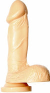 Ignite Cock WBalls 6in Flesh WSuction Cup