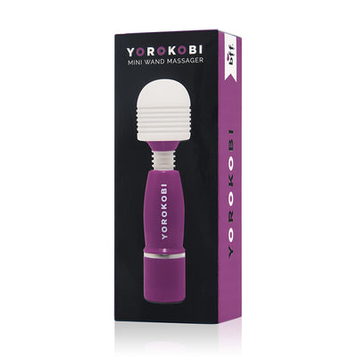 Yorokobi Purple Mini Wand Massager