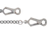 Pierced Clamp With Link Chain