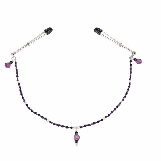 Purple Single Strand Nipple Clamps