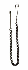 Black Tweezer Clamp WLink Chain