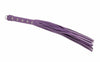 Leather 20in Strap Whip Purple