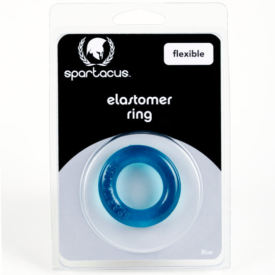 Elastomer C Ring Relaxed Blue