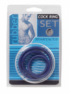 Soft C Ring Set Blue