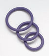 Nitrile Cock Ring SetPurple