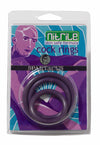 Nitrile Cock Ring SetPurple