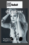 Sex & Mischief Feathered Nipple Clamps
