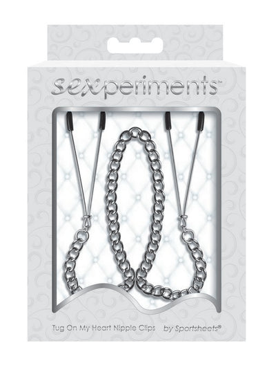 Sexperiments Tug On My Heart Nipple Clamps