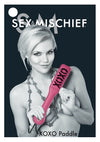 Sex & Mischief Blush Xoxo PinkBlack Paddle
