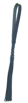 Sex & Mischief Beaded Flogger Noir