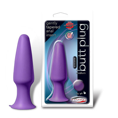 Silicone Butt Plug Medium Lavender