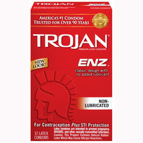 Trojan Enz NonLubricated 12 Pack