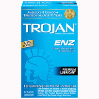 Trojan Enz Lubricated 12 Pk