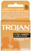 Trojan Ribbed 3pk