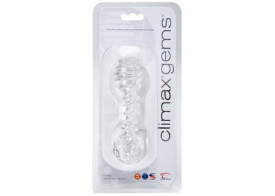 Climax Gems Crystal Hand Job Stroker