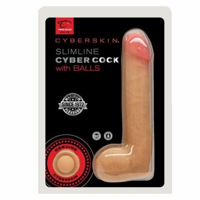 Cyberskin Supercock With Balls Slimline