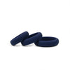 Hombre Xtra Stretch Silicone CBands 3 Pk Navy