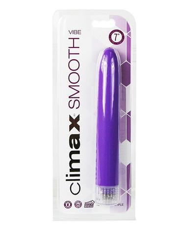 Climax Smooth Straight Vibrator Playful Purple