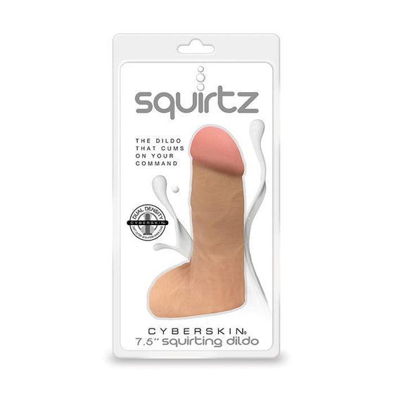 Squirtz Cyberskin 7.5 Squirting Dildo "