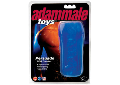 Adam Male Toys Persuade Tpr Stroker Blue