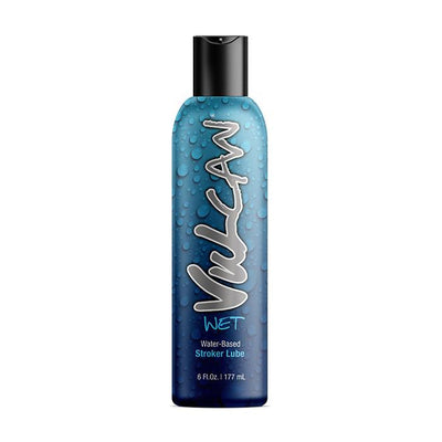 Vulcan Wet Water Based Stroker Lube 6 Oz.