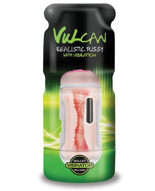 Cyberskin Vulcan Realistic Pussy WVibration Cream
