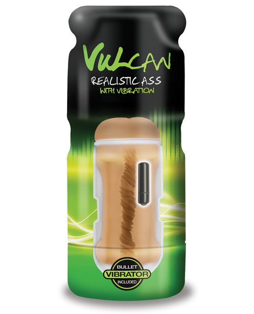 Cyberskin Vulcan Realistic Ass WVibration Mocha