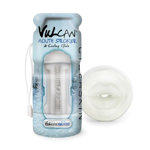 Cyberskin Vulcan Mouth Stroker With Cooling Glide Frost
