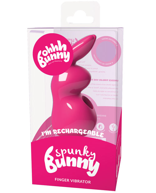 Vedo Spunky Bunny Finger Vibrator Pink