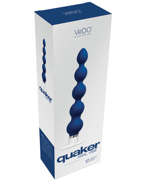 Vedo Quaker Anal Vibrator Midnight Madness