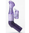 Joystick Bent Handle Purple Elastomer