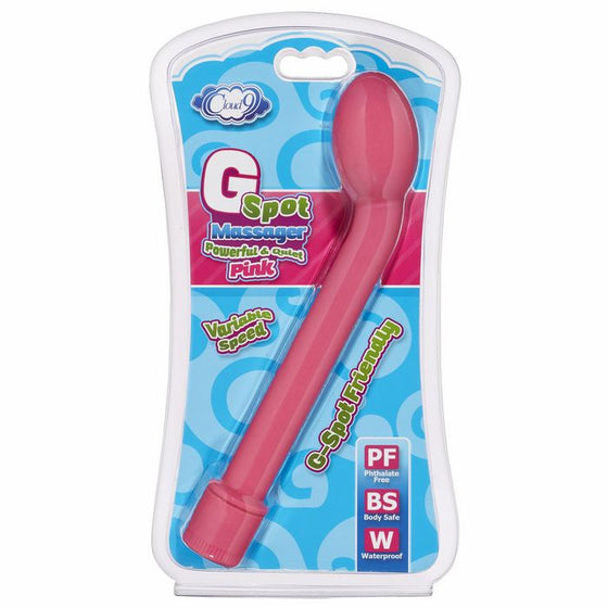 Cloud 9 G Spot Massager Curved Pink