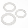 Cloud 9 Pro Sensual Silicone Cock Ring 3 Pack Clear