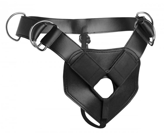 Strap U Flaunt Strap On Harness System With O Rings