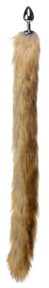 Tailz Extra Long Mink Tail Metal Anal Plug